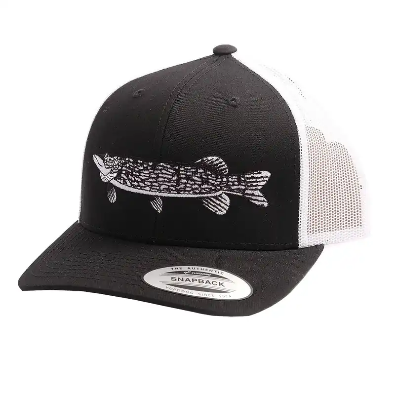 Utförsäljning Wolfcreek Pike Logo Snapback Trucker Black/White