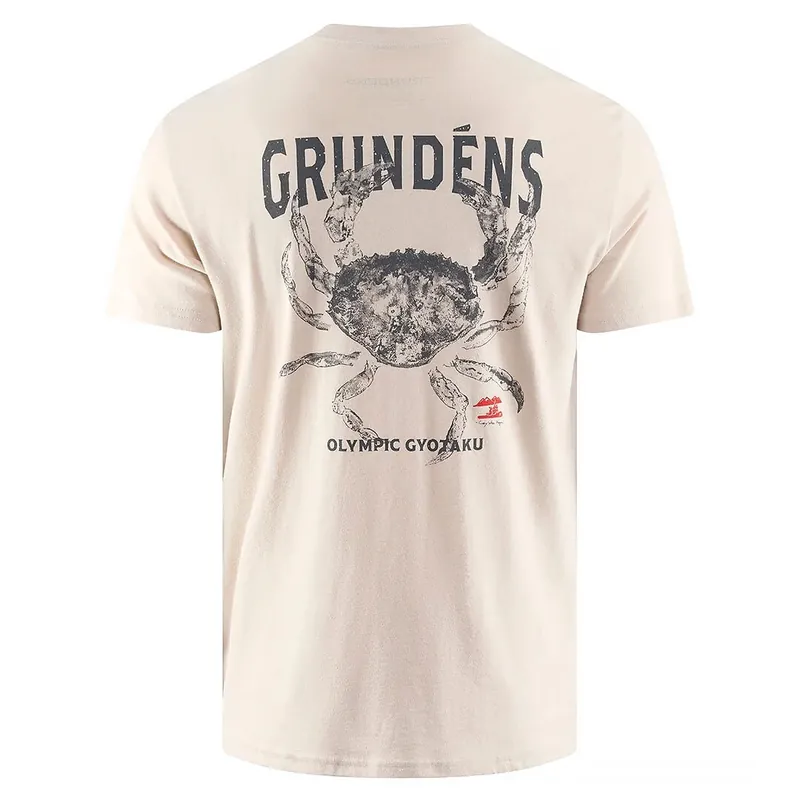 Populärt val Grundéns Gyotaku SS T-Shirt Bone Heather Dungie