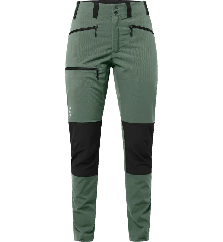 Trygg betalning Haglöfs Women's Mid Slim Pant Fjell Green/True Black