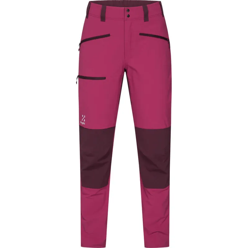 Handla nu Haglöfs Women's Mid Standard Pant (2022) Deep Pink/Aubergine