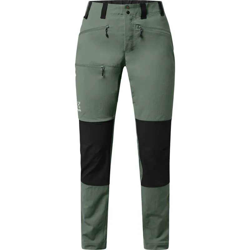 Haglöfs Women's Mid Standard Pant Fjell Green/True Black Kampanjpris