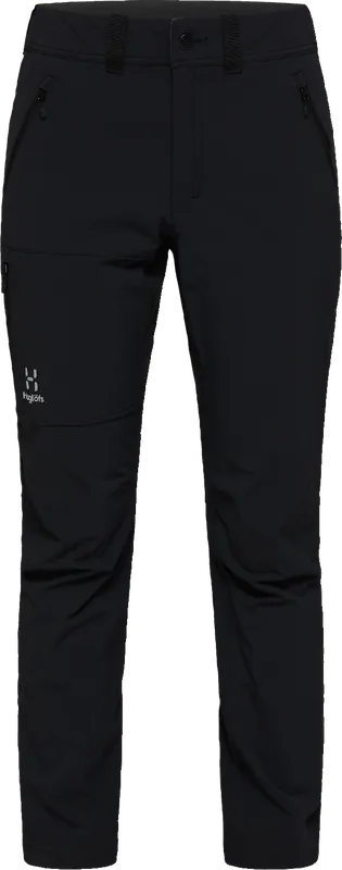 Rabatt Haglöfs Women's Move Softshell Standard Pant True Black