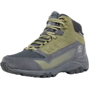 risnedsättning Haglöfs Women's Skuta Mid Proof Magnetite/Olive Green