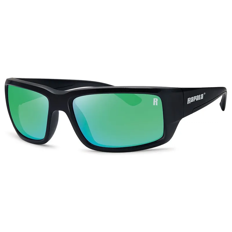 Rapala Amberjack Matte Black Green Mirror. Kampanjpris