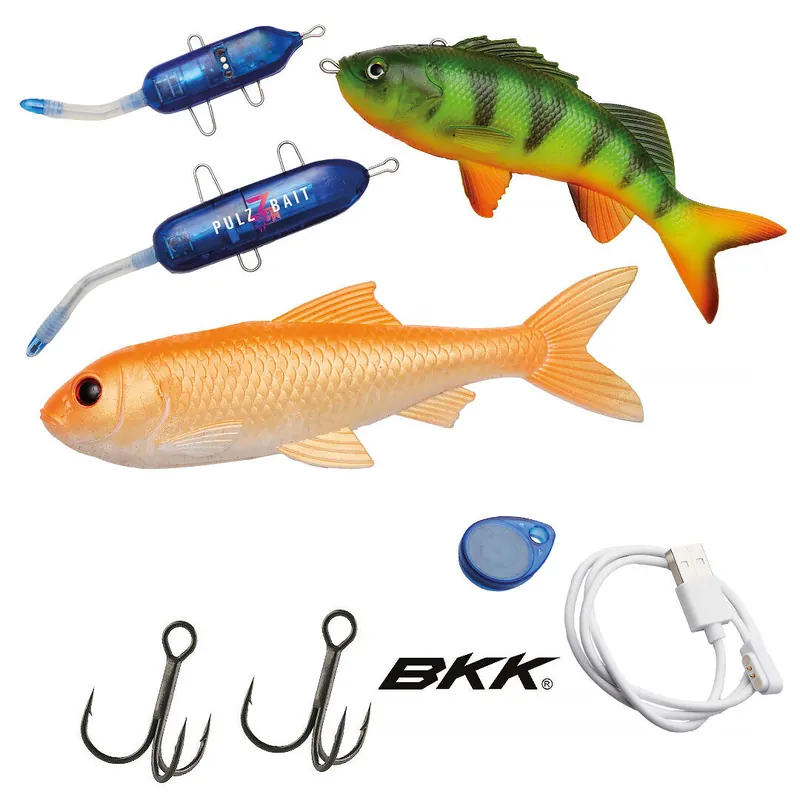 Endast idag Pulz Bait Starter Kit 15 & 20cm & Kabel