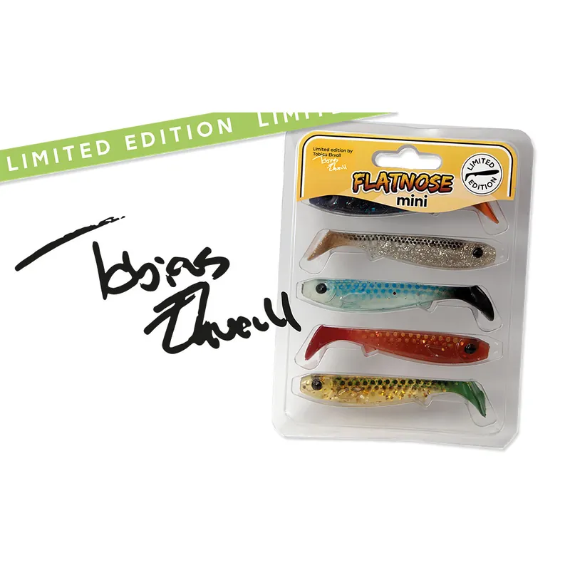 Flatnose Mini 9cm, 7gr, Tobias Search Pack 5-pack Handla nu