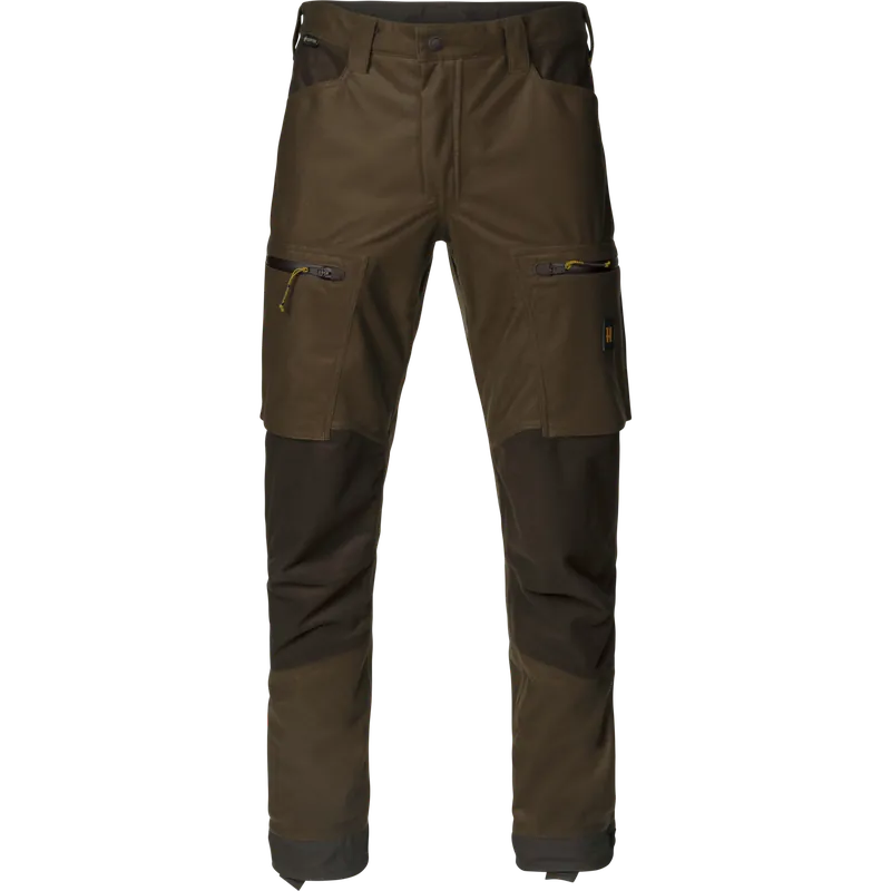 Härkila Men's Forest Hunter GORE-TEX Pants Hunting Green/Shadow Brown Lägg i varukorgen