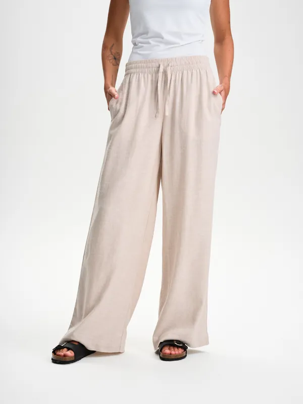 Endast idag RACE MARINE W SEA SIDE LINEN PANT