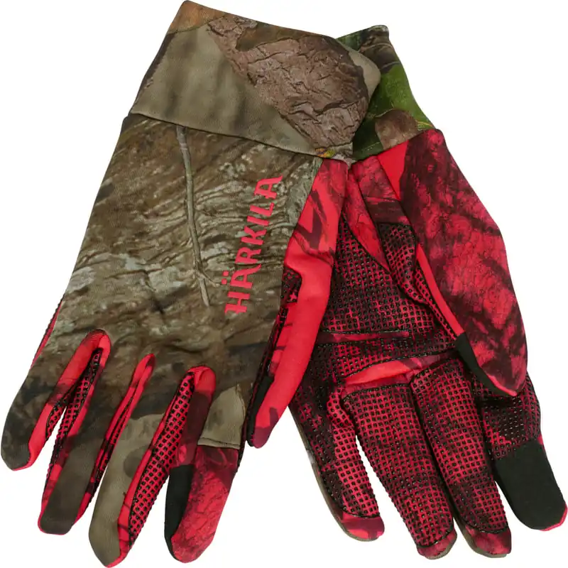 Endast denna vecka Härkila Moose Hunter 2.0 Fleece Gloves Mossy Oak Break-Up Country/Mossy Oak Red