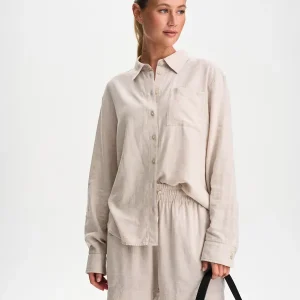 Fynd RACE MARINE W SEA SIDE LINEN SHIRT