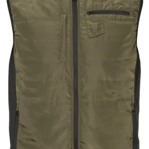 Snabb leverans Heat Experience Men's Heated Hunt Vest Olive Green