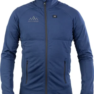 Snabb leverans Heat Experience Men's Heated Sweater Blue