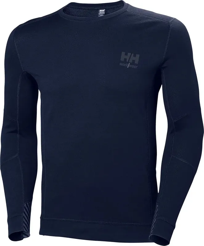 Billigare Helly Hansen Workwear Men's Lifa Merino Shirt Navy
