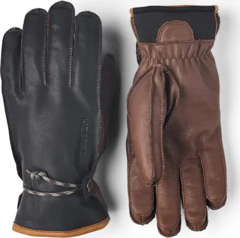 Hestra Wakayama 5-Finger Navy/Brown Snabb frakt