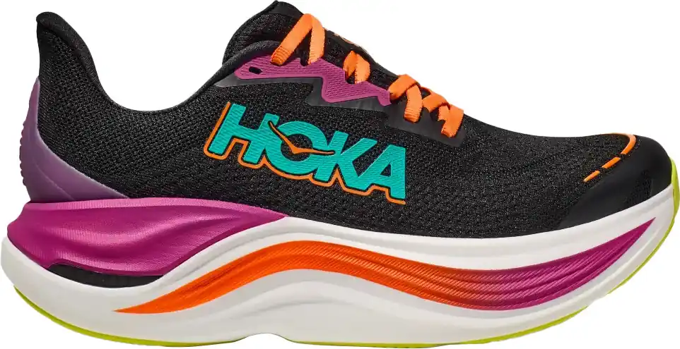 Rabatter Hoka Men's Skyward X Black/Electric Aqua