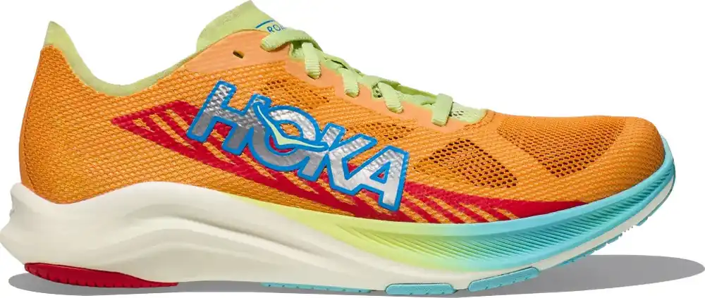 Billig Hoka Unisex Cielo Road Solar Flare/Celery Juice