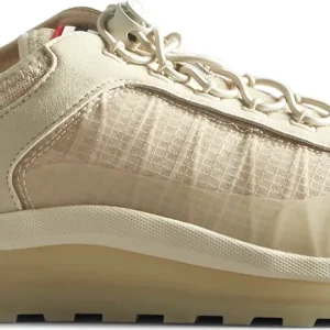 HUNTER Women's Travel Trainer Shaded White/Soft Sand Snabb leverans