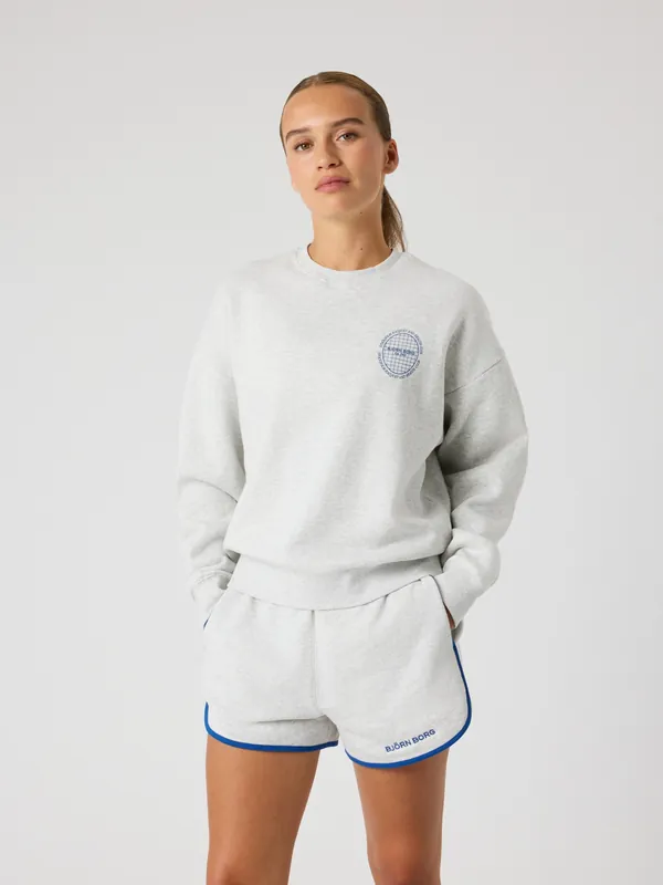 BJÖRN BORG W BOYFRIEND SWEATSHIRT Extra rabatt