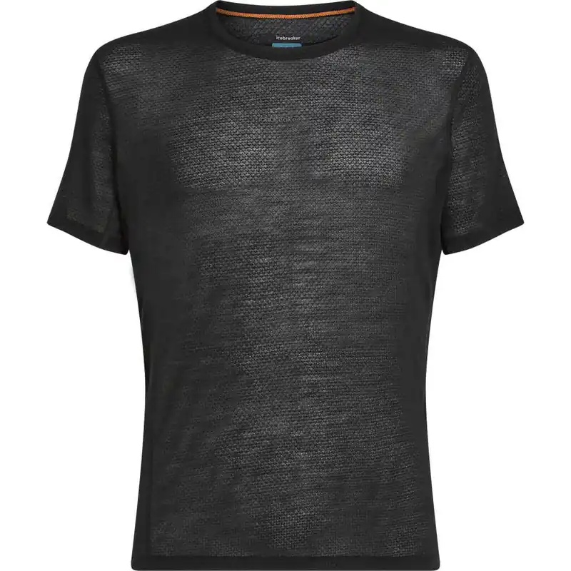 Handla nu Icebreaker Men's Merino 75 Cool-Lite Featherlight Shortsleeve Crewe Black