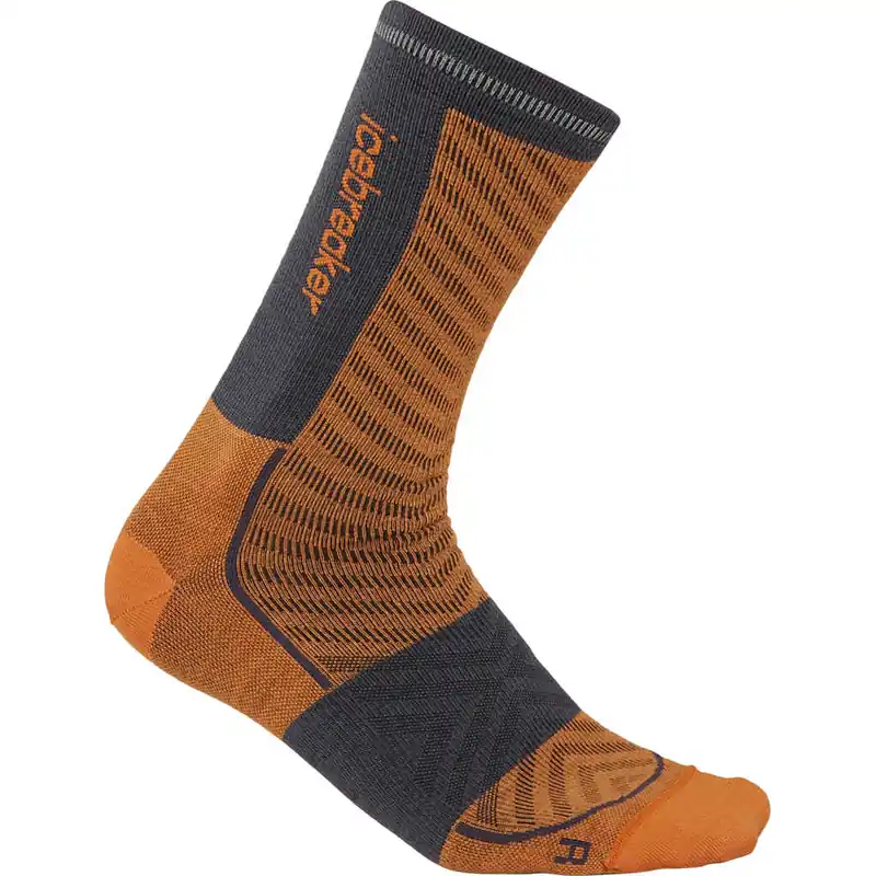 Snabb frakt Icebreaker Men's Merino Run+ Ultralight Crew Ray/graphite