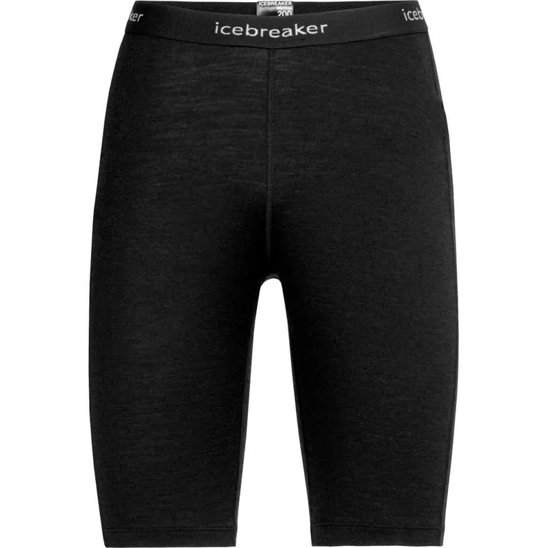 Nedsatt pris Icebreaker Women's Merino 200 Oasis Thermal Shorts Black
