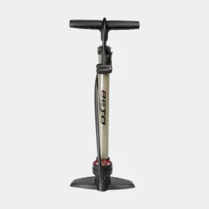 Beto Fotpump Steel 11/160 S Med Analog Tryckmätare (Manometer) Svart Svart Billigare