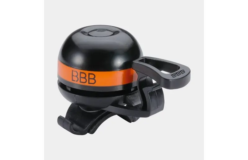 BBB Ringklocka Easyfit Deluxe ¥32 Mm Mässing Svart/Orange Kampanj