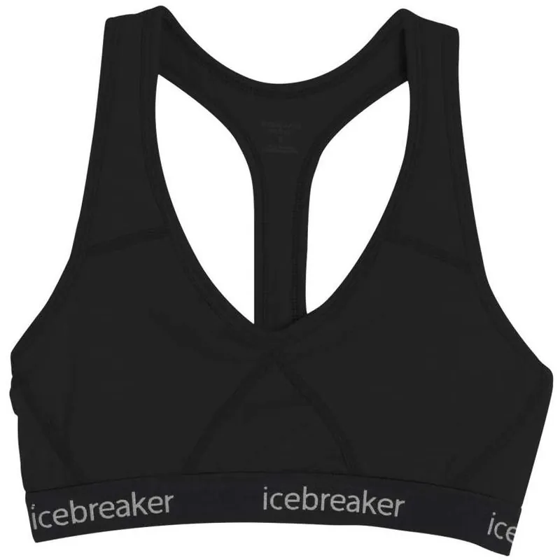 Expressleverans Icebreaker Women's Sprite Racerback Bra Black
