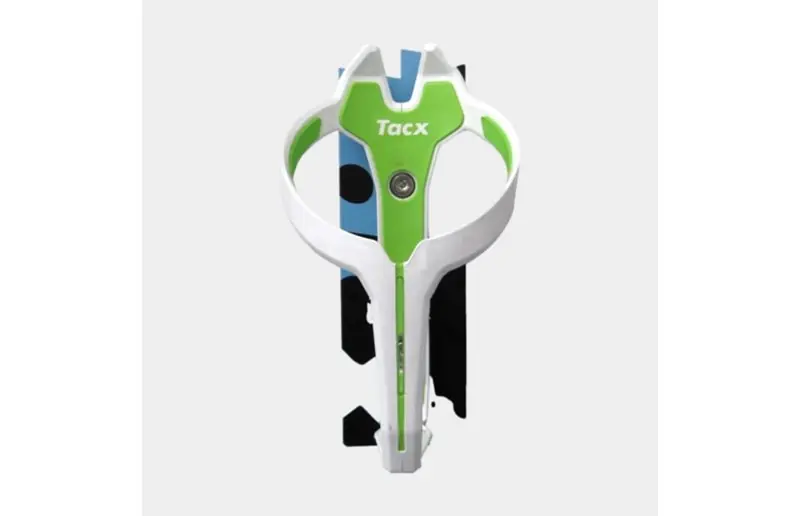 Flaskhållare Tacx Foxy Plast White/Green Begränsat antal