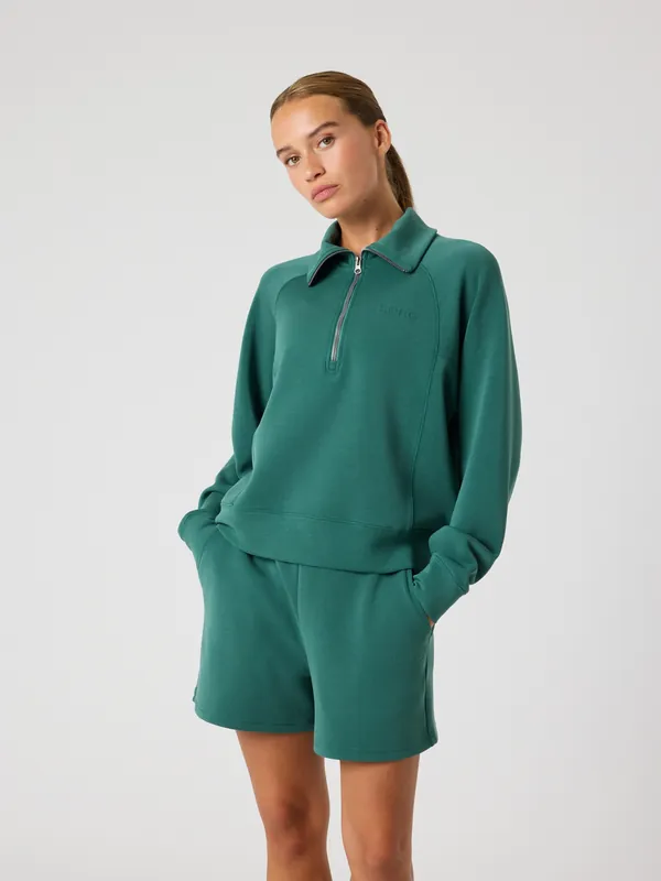 Sänkt pris BJÖRN BORG W STUDIO SOFT HALFZIP SWEATSHIRT