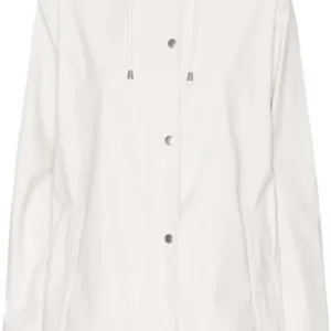 Ilse Jacobsen Women's Rain Jacket Milk Creme Sänkt pris