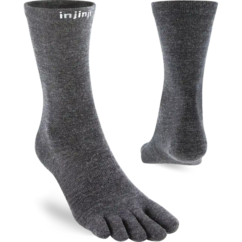 Injinji Men's Liner Crew Wool Slate Outlet