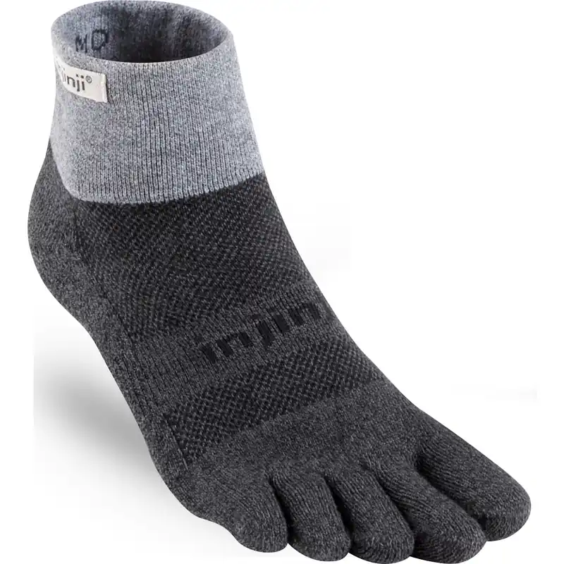 Injinji Men's Trail Midweight Mini Crew Granite Fynd