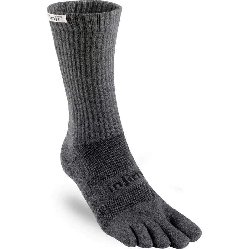 Injinji Trail Midweight Crew Granite Premium