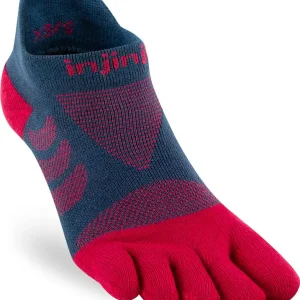Fynd Injinji Women's Ultra Run No-Show Berry