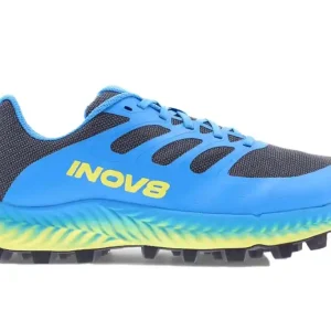 Fri frakt inov-8 Men's Mudtalon Dark Grey/Blue/Yellow