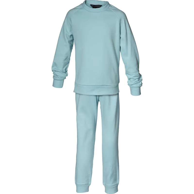 Isbjörn of Sweden Kids' Panda Chill Sweater & Pant Mint Trygg betalning