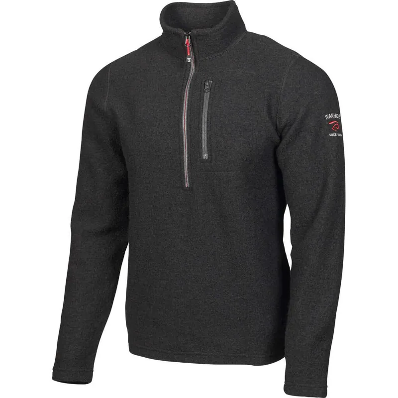 Endast denna vecka Ivanhoe Men's Trille Half Zip Black