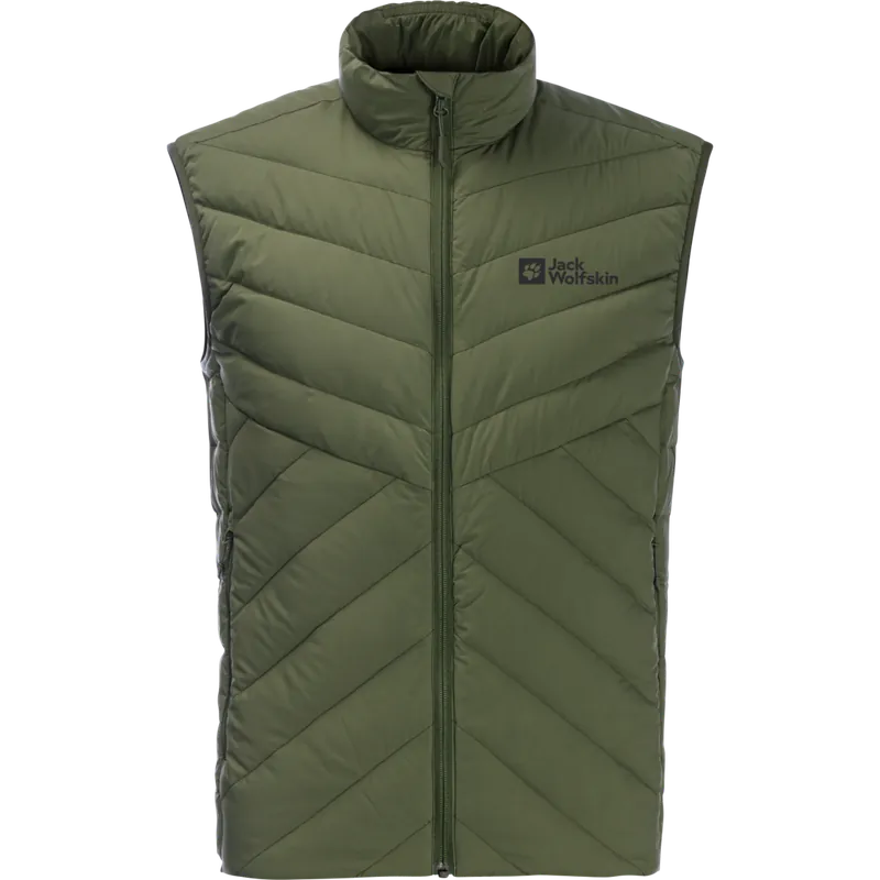 Endast idag Jack Wolfskin Men's Athletic Down Vest Greenwood