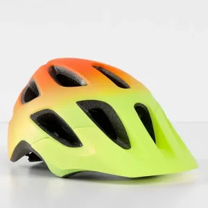 Bontrager Cykelhjälm Tyro Children'S Radioactive Orange/Radioactive Yell Trygg betalning