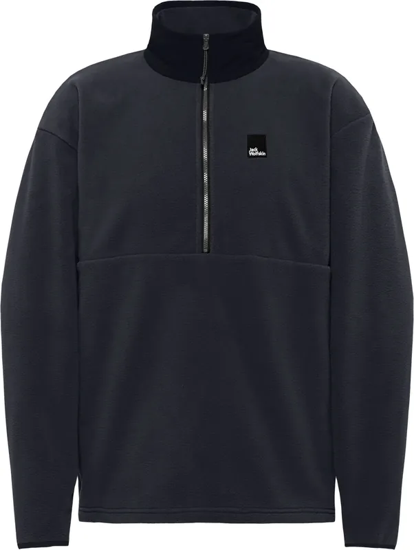 Jack Wolfskin Men's Sumetro Half Zip Dark Navy Reapris