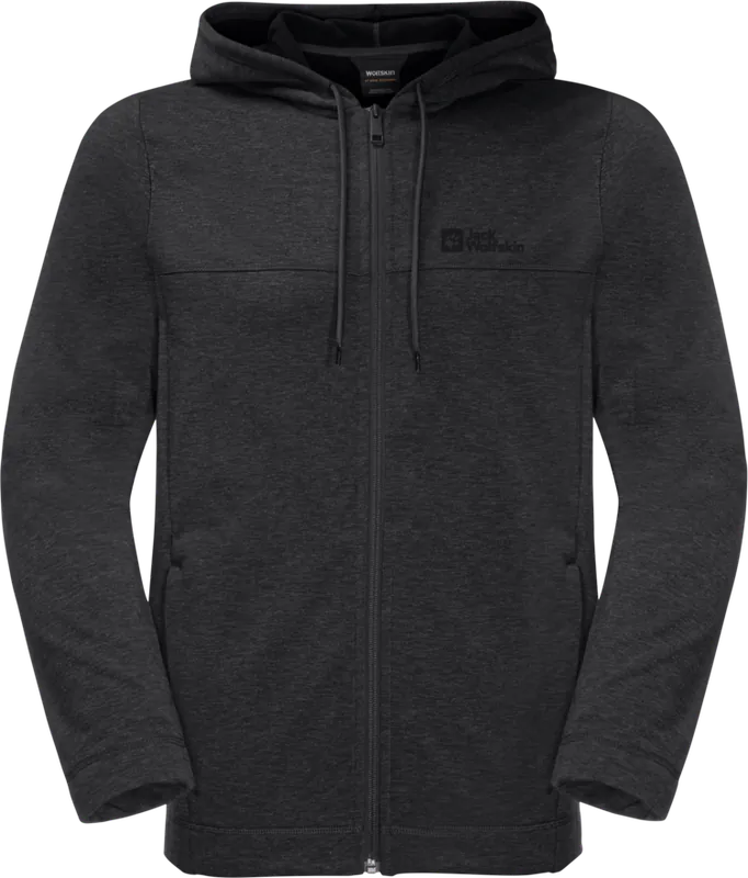 Jack Wolfskin Men's Waldsee Hooded Jacket Black Rabatt