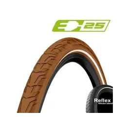 Begränsad tid Continental Ride City E25 Reflex 37-622 Clincher (brun) köpa billigt