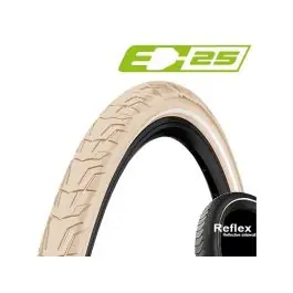 Lägg i varukorgen Continental Ride City E25 Reflex 47-622 Clincher (creme) köpa billigt