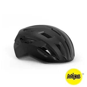 Met Cykelhjälm Racer Road Vinci Mips Black/Matt Bästa pris