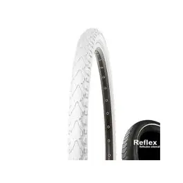 Beställ idag Kenda Khan Reflex Drahtreifen (40-622 | vit) köpa billigt