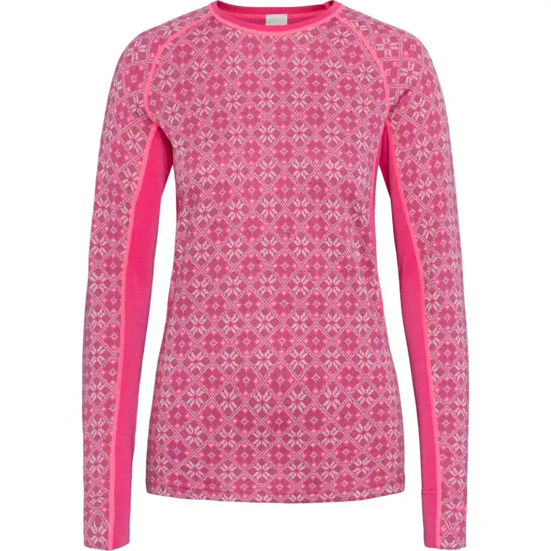 Kari Traa Women's Rose Light Long Sleeve Bright Pink Populär