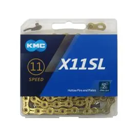 Erbjudande KMC X11SL Cykelkedja (118 länkar | guld) köpa billigt