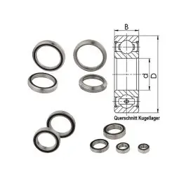 Endast idag Quaxar 16100 Industrilager (10x28x8mm) köpa billigt