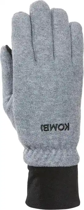 Kombi Men's Windguardian Fleece Gloves Heather Grey Billig